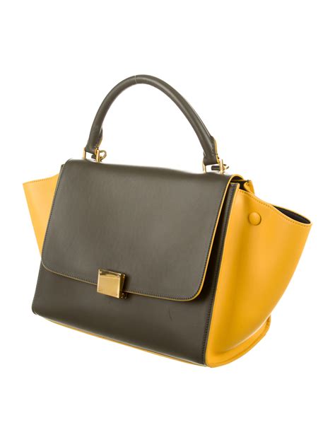 celine small trapeze handbag